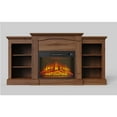 thumbnail image 5 of 67" Electric Fireplace with 18-Inch Fireplace Insert, LED Fireplace TV Stand, Farmhouse Entertainment Center with Remote Control for Living Room, Adjustable Heat and Flame Settings, 5 of 6