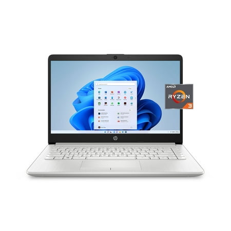 HP 14" Ryzen 3 4GB/128GB - Silver