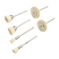 thumbnail image 4 of 6PCS Wool cleaning brush Die Grinder Cup Rust Rotary Tool for Engraver Abrasive, 4 of 9