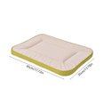 thumbnail image 3 of Woven Fabric Pet Mat Scratch Resistant Pull Proof Washable All Seasons Quilted Padding Non Slip for Cats Small Dogs Crate Floor Furniture, 3 of 6