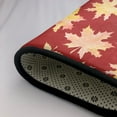 thumbnail image 5 of DouZhe Watercolor Yellow Maple Leaves Rugs Doormat, Non-Slip Machine Washable Carpets Floor Door Mat , 36" x 24", 5 of 7