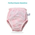 thumbnail image 5 of Insular 2 Pcs Training Pants Underwear 6 Layers Breathable Cotton Toddler Potty Training Underwear, 5 of 7