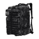 thumbnail image 3 of Mochila de senderismo de 50L, mochila de viaje para hombres, mochila grande multiusos para exteriores, mochila de acampada para escalada, caza y Patrón negro, 3 of 8