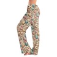 thumbnail image 2 of Fabrcox Women's Pajama Bottoms Soft Easter Egg Cute Animals Wide Leg Womens Sleep Pants Spring Elastic Waist Holiday Women Trouser, 2 of 7