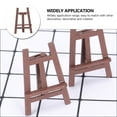 thumbnail image 3 of Miangastore 1Pc Small House Accessory Mini Easel Miniature Art Studio Decoration DIY Crafts, 3 of 9