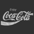thumbnail image 2 of Mens Coca Cola Distressed Enjoy Lightweight Hoodie, 2 of 4
