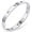 Silver, variant on Stainless Steel Stars Open Clasp Classical Plain Bangle Bracelet