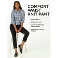 thumbnail image 6 of Lee Women's Comfort Knit Straight Leg Pant, 6 of 7