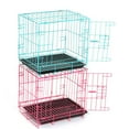 thumbnail image 4 of OULII Dog Crates Iron Blue 1Pcs For Small Pets Training, 4 of 4