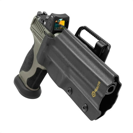GRITR OWB Kydex Right Hand Holster Fits Metal Frame Smith & Wesson M&P9