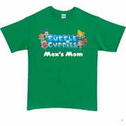 Personalized Bubble Guppies Logo Adult T-Shirt, Green