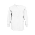 thumbnail image 2 of Natural Uniforms Women's Scrub Jacket Warm Up Lightweight Medical Scrub Jacket - Pack of 12 Set (White, 4X-Large), 2 of 6