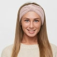 thumbnail image 2 of Unique Bargains 1 Pc Headband Corduroy Yarn Bow Hairband Pink, 2 of 5