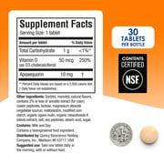 Prevagen Regular Strength Orange Chewables, 30ct 1 Pack, Prevagen with Apoaequorin & Vitamin D