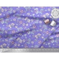 thumbnail image 3 of Soimoi Silk Fabric Artistic Floral Printed Fabric 1 Yard 42 Inch Wide, 3 of 3