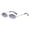 Grey2, variant on Rimless Rhombus Shape Women Sunglasses Cut Edge UV Protection Fashion Sun Glasses Driving Travelling Men Hexagon Small Polygonal Vintage Metal Shades