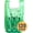Green, variant on T-shirt Biodegradable Green Plastic Bag (120 ct.) Small Can Liners Thank You Grocery Shooping Size Doggy Poop Bags Compatible with Arm & Hammer Swivel Bin & Rake pooper scooper Multipurpose Bags