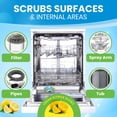 thumbnail image 2 of Tablets & Deodorizer – 24 Pack (12 Month Supply) Deep Cleaning Descaler Pods, Removes Limescale, Hard Water, Calcium, Grease & Odor, Septic Safe Heavy Duty for Dish Washer, 2 of 4