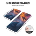 thumbnail image 2 of Sikiie Watercolor Sky Dragon Kitchen Mat 2 PCS Cushioned Kitchen Rug, Waterproof Non-Slip Kitchen Mats for Kitchen, Floor Home, Sink, Laundry, 2 of 6
