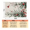 thumbnail image 2 of 1pc Elegant Christmas Throw Blanket - Soft Flannel All-Season Cozy Blanket with Red & Green Pine Tree Design, Lightweight for Sofa, Couch, Bed, Travel - Perfect Holiday Gift For Home, Office, Or Chri, 2 of 10