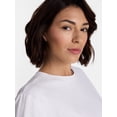 thumbnail image 5 of Avia Women's Cropped Boxy Tee with Short Sleeves, Sizes XS-XXXL, 5 of 6