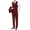 thumbnail image 4 of Men's Signature 3-Piece Slim Fit Suits, 4 of 5