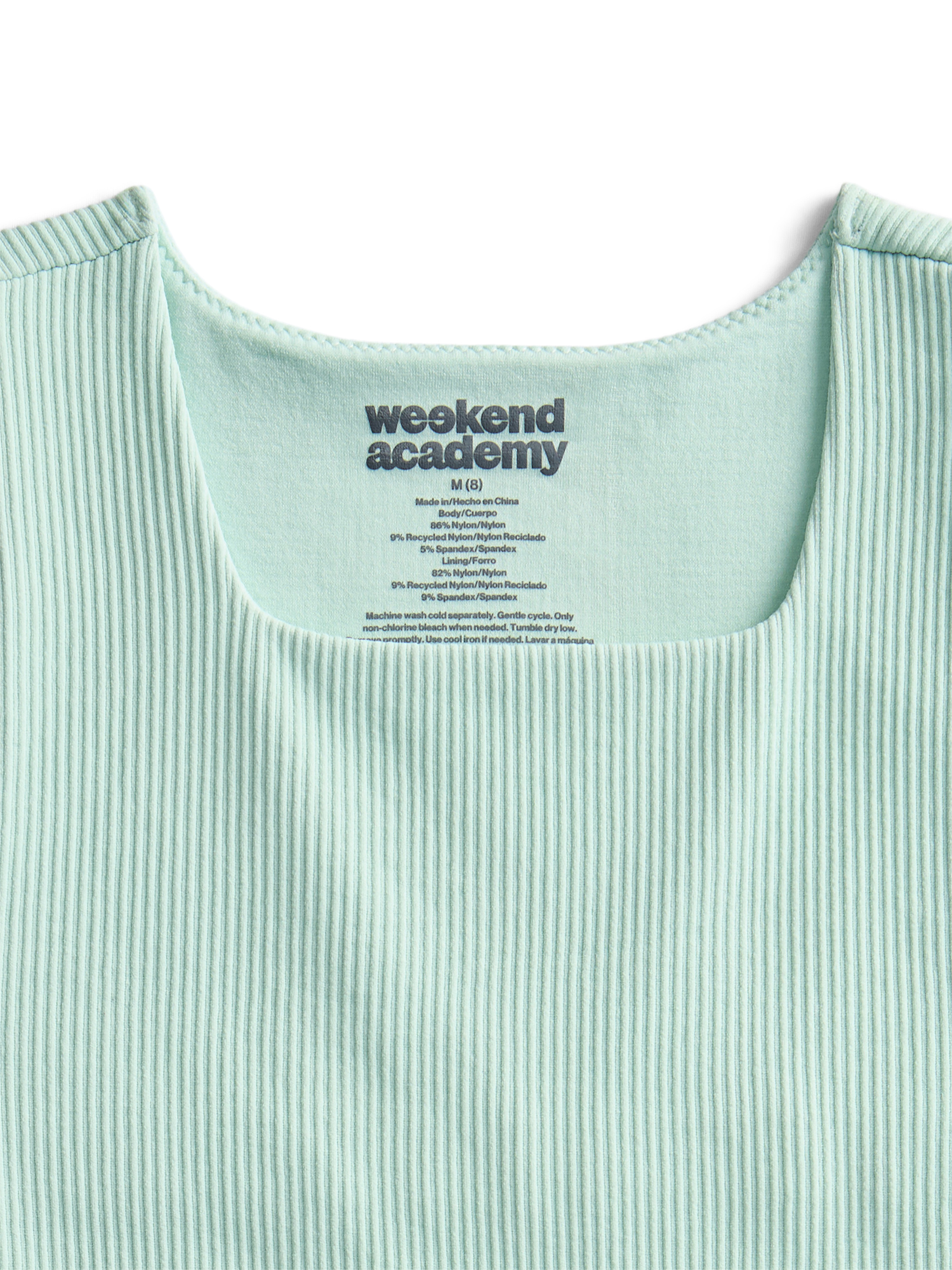 Weekend Academy Girls Seamless Tank Top, Sizes 4-18