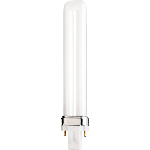 Satco 60W Equivalent Cool White GX23 Base T4 CFL Light Bulb S8312