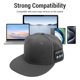 thumbnail image 4 of Sombreros Snapback Para Hombres Mujeres, Sombrero De Altavoz Inalámbrico Ajustable, Gorra De Música De Sonido Estéreo Binaural, Tapa De Altavoz Inteligente Para Ejercicio, 4 of 7