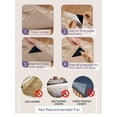thumbnail image 6 of KoRwelex 8 Pcs Rug Pads Grippers Non Slip Rug Pads Reusable and Washable Rug Pad Gripper for Area Rugs Carpet Pads Rug Corner, 6 of 6
