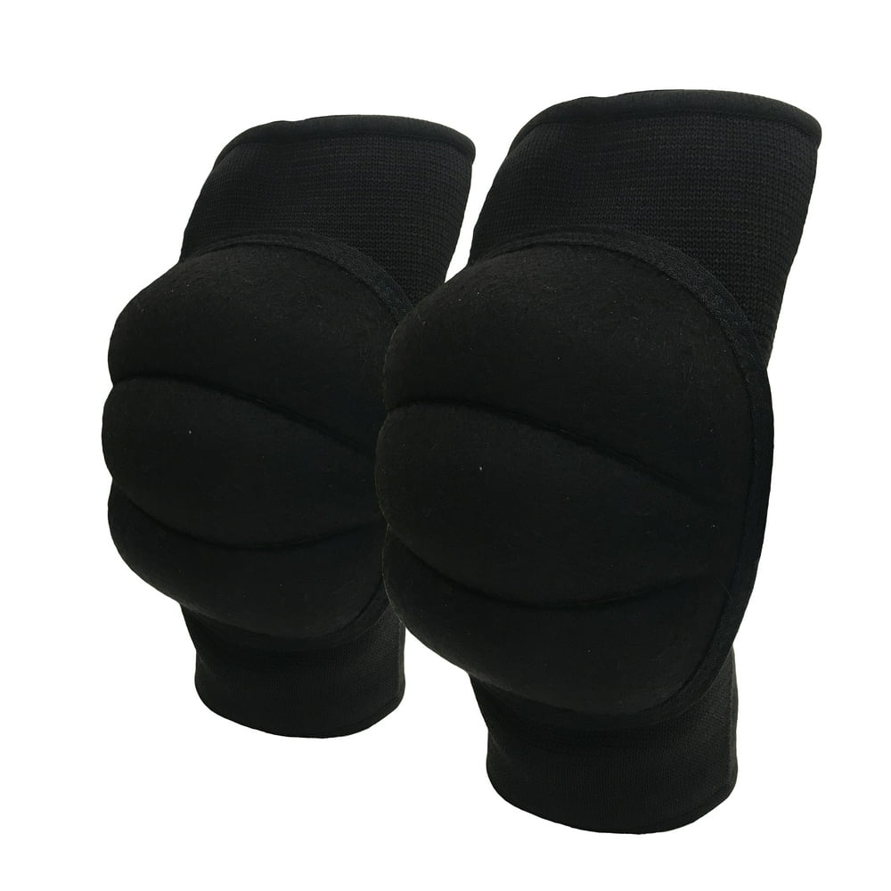Cannon Sports Pro Series Volleyball Knee Pads, Black, Large