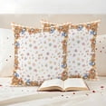 thumbnail image 3 of Fall Pumpkins Outdoor Waterproof Pillow Covers, Thanksgiving Gnomes Autumn Leaves Orange Check Decorative Square Throw Pillowcase Sofa Cushion Sham for Patio/Couch/Chair, 26"x26" 2 Pack, 3 of 8