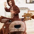 thumbnail image 3 of Pijama Cosusket Brown Bear para niños de 2 a 14 años, poliéster, 3 of 8