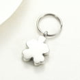thumbnail image 5 of Crystal Heart Clover Pendent for Ashes and Chain Urn Keychain Lockets for Human Pet Ashes Holder Cremation Jewelry for Ashes, 5 of 6