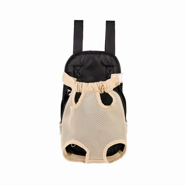 Popular Breathable Mesh Pet Carrier Backpack for Cats & Dogs, Travel Shoulder Bag with Chest Strap, Durable Portable Hands-Free
