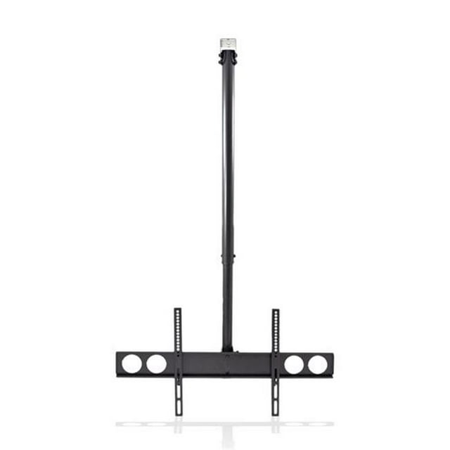 Support Universel de Fixation au Plafond pour Téléviseur avec Hauteur Réglable