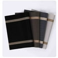 thumbnail image 4 of braveheart Style Rayé Napperon en PVC sous-Verres Rectangulaires Isolation Antidérapant Imperméable Décorations de Table à Manger Bleu Rectangle/30*45cm 1Set, 4 of 6