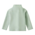 thumbnail image 4 of Shirt for Boys Green Long Sleeve Crewneck Comfort Colors Boys Shirts Size 18-24 Months, 4 of 5