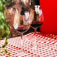thumbnail image 4 of Marqueurs de Boisson en Verre, Ensemble de 6 Identifiants de Verre à Chat Mignons, 4 of 4