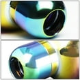 thumbnail image 2 of DNA Motoring SK-ROUND-C-7C M8 / M10 / M12 Billet Aluminum Manual Transmission Short Shifter Knob (Neo Chrome), 2 of 4