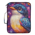 thumbnail image 2 of Haosy Accordion File Organizer Zipper Binder 500 Sheet 6-Tab Expanding File Folder Multi-Pocket 1.2 Inch 3 Ring Cute Colorful Bbird, 2 of 7