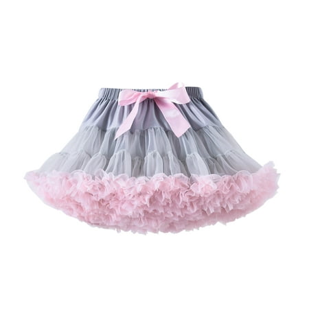

Zlekejiko Baby Girls Soft Fluffy Tutu Skirt Toddler Girl Mesh Tutu Bowknot Princess Skirt Baby Summer Clothes Summer Outfit
