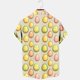 thumbnail image 4 of Blusa y camisa de manga corta con cuello vuelto para hombre, camisa informal de moda para hombre, camisa de manga corta con cuello vuelto, camisa de verano con botones, blusa de poliéster para hombre, 4 of 4