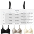 thumbnail image 2 of Bosfbaoi Womens Wireless Jelly Bras Comfortable Push Up Bra No Underwire Gel Bra Full Support Lift Everyday Seamless Tshirt Bras, 2 of 5