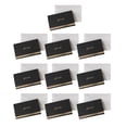 thumbnail image 2 of 10 Pack Wedding Greeting Cards With Envelopes, Gold Foil Design Thank You Notes Black, 2 of 5