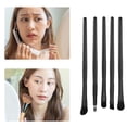 thumbnail image 5 of Unique Bargains 5 Pcs Travel Blending Makeup Brush Set Foundation Contour Concealer Blusher Brush 15.3x2.3cm Black, 5 of 6