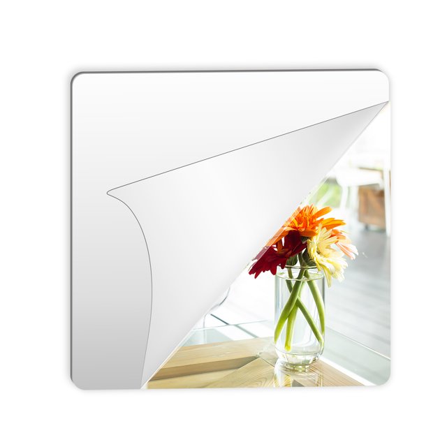 Self Adhesive Mirror Adhesive Mirror Tiles 2MM Thick Acrylic Stick On