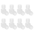 thumbnail image 1 of 8Pcs 90-Degree Elbow Hose Fitting Right Angle Hose Fitting Connectors Replacement, 1 of 9