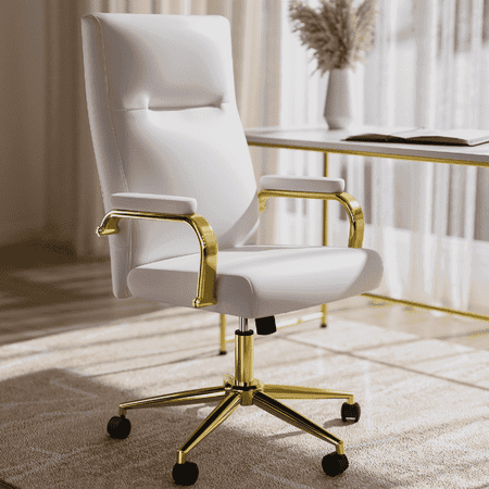 genpo white and gold office product