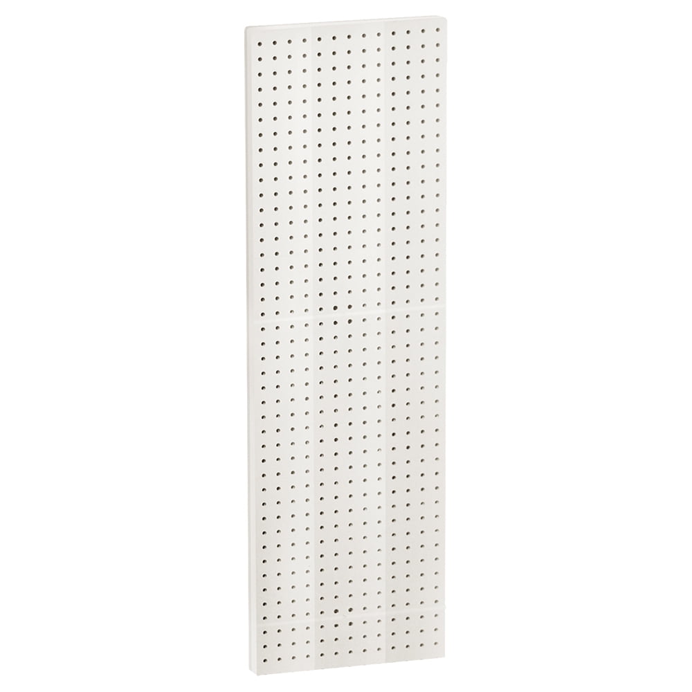 Lot of 2 New Clear Molded Plastic 13.5" Width x 44" High Pegboard Wall Panels 